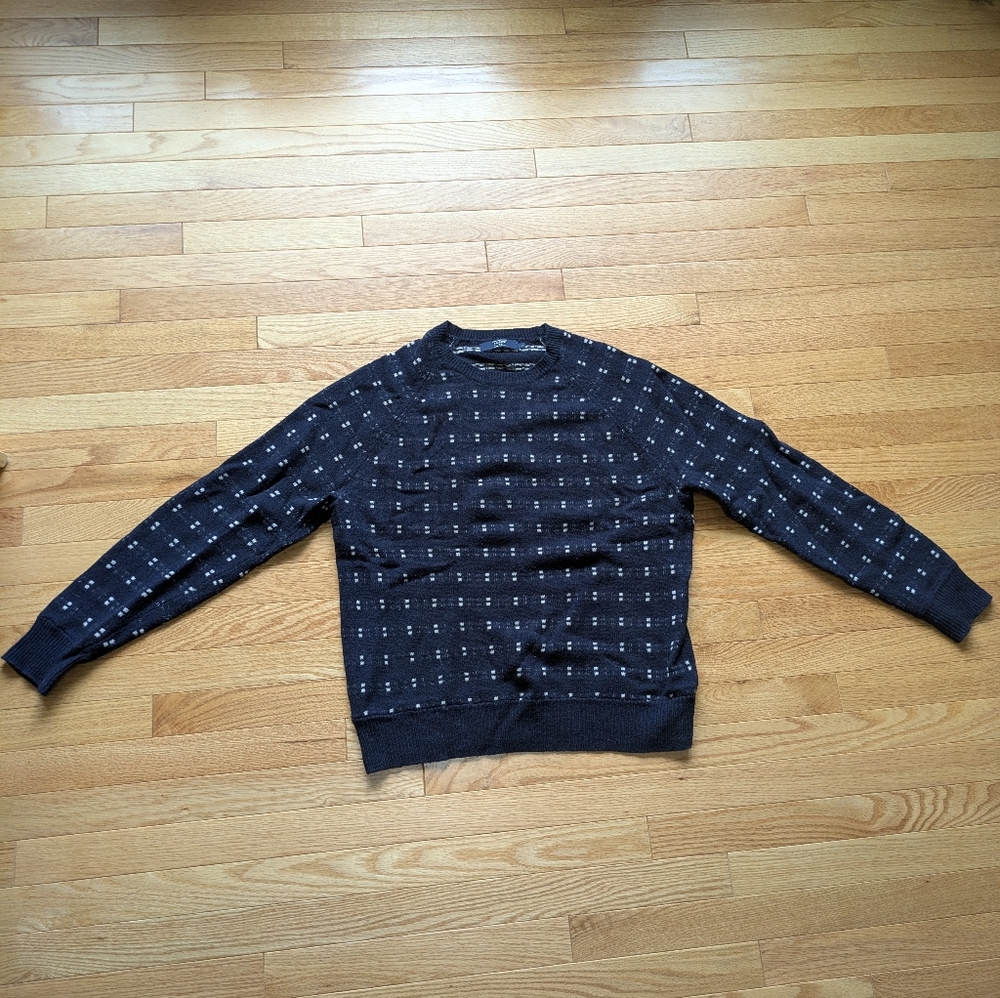 Navy J.Crew Lambswool Raglan sweater